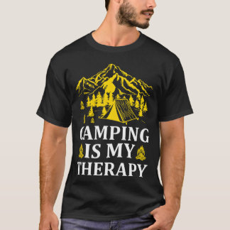 Camiseta Camping is Myherapy funny