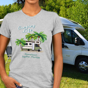 Camiseta Camping Life Classe C Autohome Camper T shirt