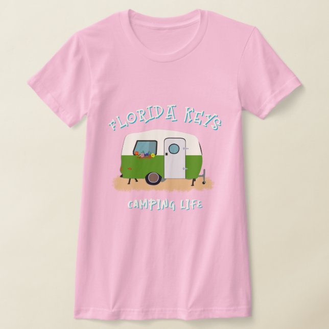 Camiseta Camping Life Florida Keys RV (Postura )