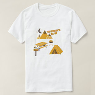 Camiseta Camping Life in Bosnian - kampiranje život