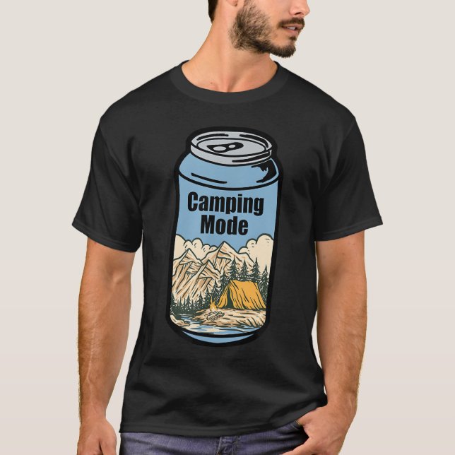 Camiseta Camping Mode boy (Frente)