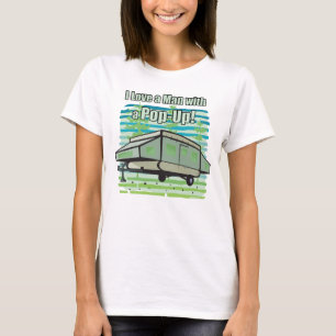 Camiseta Camping PopUp Camping Puns