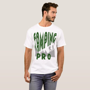 Camiseta Camping pro - masculina de camper profissional
