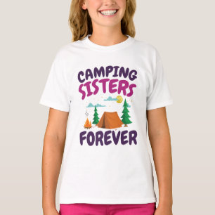 Camiseta Camping Sisters Forever