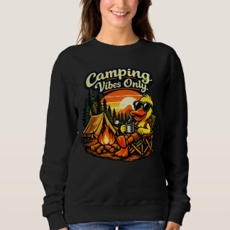 Camiseta Camping Vibes Only Feels Right Sweatshirt USA