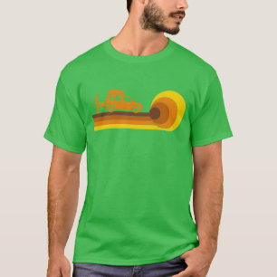 Camiseta CampingCamper MicrocamperravelCaravana 70s 80s gar