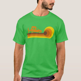 Camiseta CampingCamper MicrocamperravelCaravana 70s 80s gar