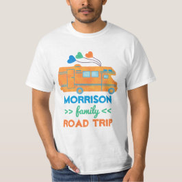 Camiseta Campista rv | das férias da viagem por estrada da