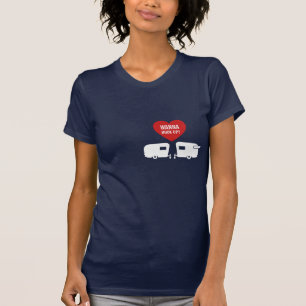 Camiseta Campista Sassy - engraçado queira enganchar acima