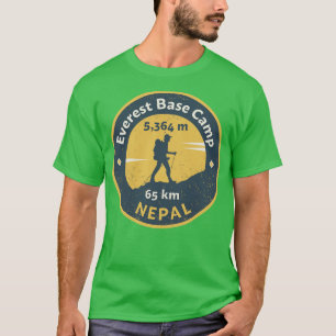 Camiseta Campo base Everest no Nepal