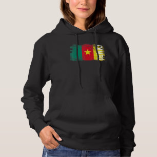 Camiseta Campo Camarões Para Homens Camaroneses Crianças
