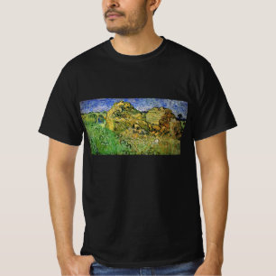 Camiseta Campo com Montes de Trigo por Vincent van Gogh