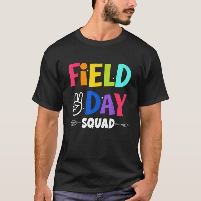 Camiseta Campo Day 2022 Field Squad Kids Meninos Meninos Es (Frente)