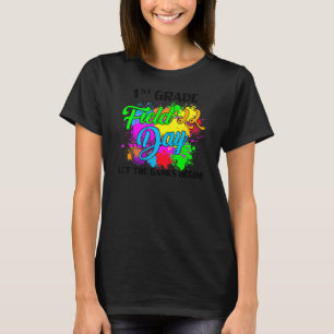 Camiseta Campo Day 2022 First Grade Permitir Que Os Jogos C