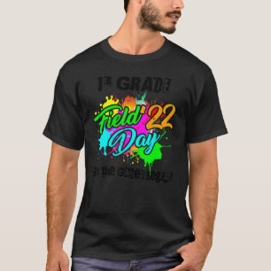 Camiseta Campo Day 2022 First Grade Permitir Que Os Jogos C