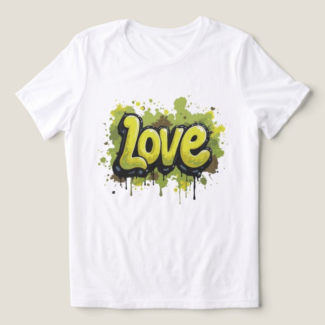 Camiseta Campo de amor sem fim (Design frontal)