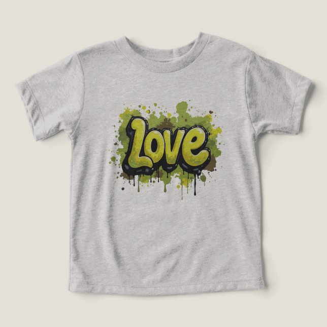 Camiseta Campo de amor sem fim (Design frontal)