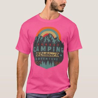 Camiseta Campo de Aproximação Florestal de Aventura de Cami