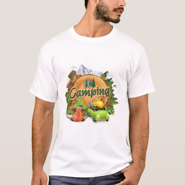 Camiseta campo de aventura (Frente)