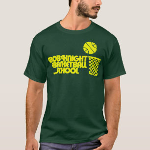 Camiseta Campo de Basquete Bobby Knight