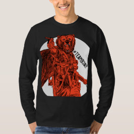 Camiseta Campo de batalha B3ar #teamb3ar alaranjado