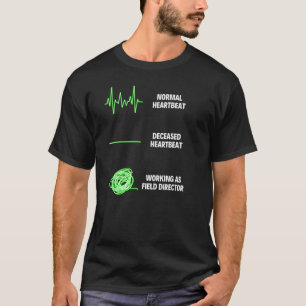 Camiseta Campo de batalha do Treinador de Campo do Track &