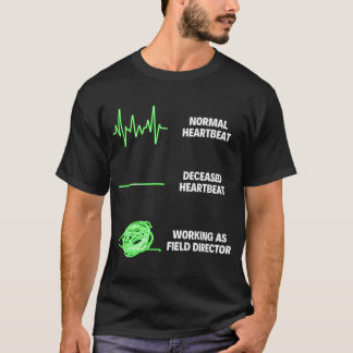 Camiseta Campo de batalha do Treinador de Campo do Track & 