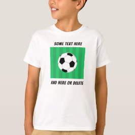 Camiseta Campo de Bola de Futebol Personalizado