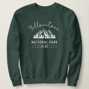 Camiseta Campo de caminhada do Parque Nacional Yellowstone