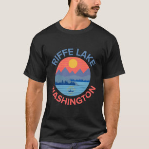 Camiseta Campo de caminhonagem de pesca do lago Riffe
