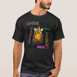 Camiseta Campo de campismo vitoriano Verão Vaca