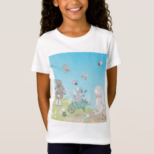 Camiseta Campo de coelhos primavera