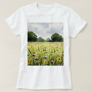 Camiseta Campo de flores
