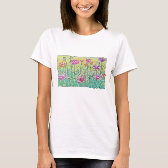 Camiseta Campo de Flores (Frente)