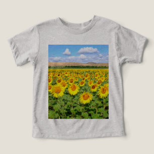 Camiseta Campo de girassol