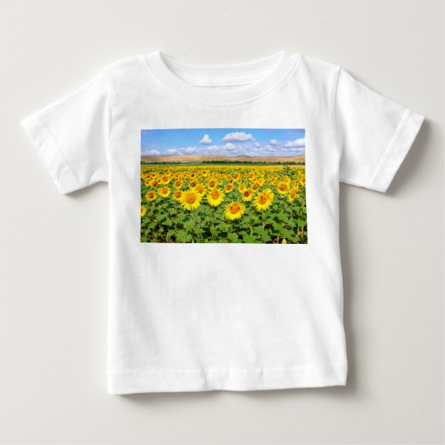 Camiseta Campo de girassol (Frente)