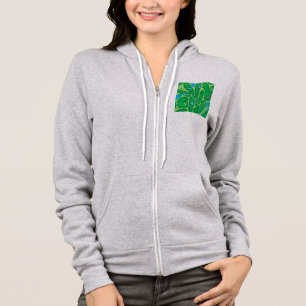 Camiseta campo de golfe par verde