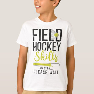 Camiseta Campo de Hóquei Habilidades de Hóquei em Campo Car