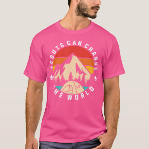 Camiseta Campo de montanha de escuta do Cub ao ar livre