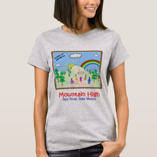 Camiseta Campo de montanha escuro 2003
