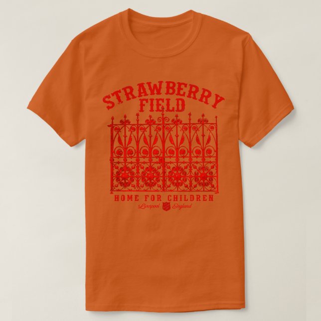 Camiseta Campo de Morango (Frente do Design)