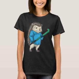 Camiseta Campo de ouriço-cacheiro Hóquei em campo Stick de