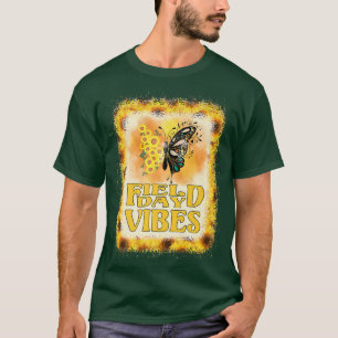 Camiseta Campo de Professores de Borboleta de Girassol Bran