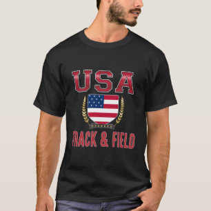 Camiseta Campo de Rastreamento Usa