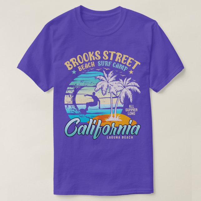 Camiseta Campo de surf 2 (Frente do Design)