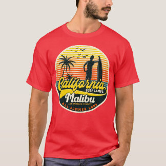 Camiseta Campo de Surf da Califórnia Malibu