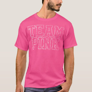 Camiseta Campo de Verão Colorido Guerra Rosa Espírito de Eq