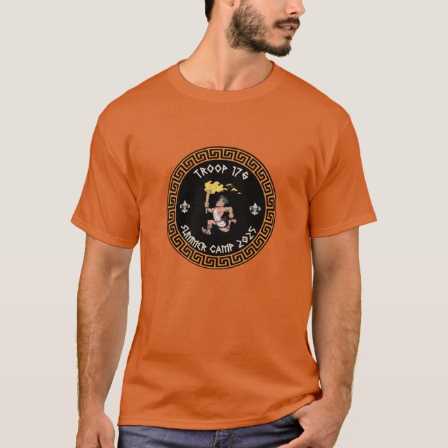 Camiseta Campo de Verão de 2025 - Estilo F (Frente)
