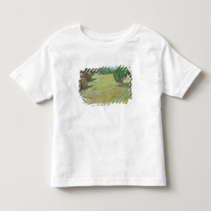 Camiseta Campo de Vincent van Gogh na luz solar, 1888