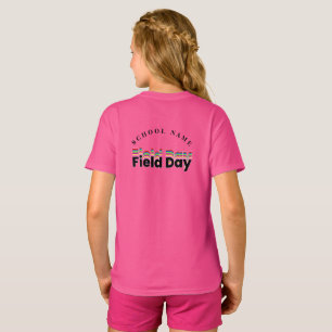 Camiseta Campo desportivo dia Vermelho verde amarelo azul E